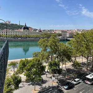 Vue Sur Rhone Privatunterkunft Lyon